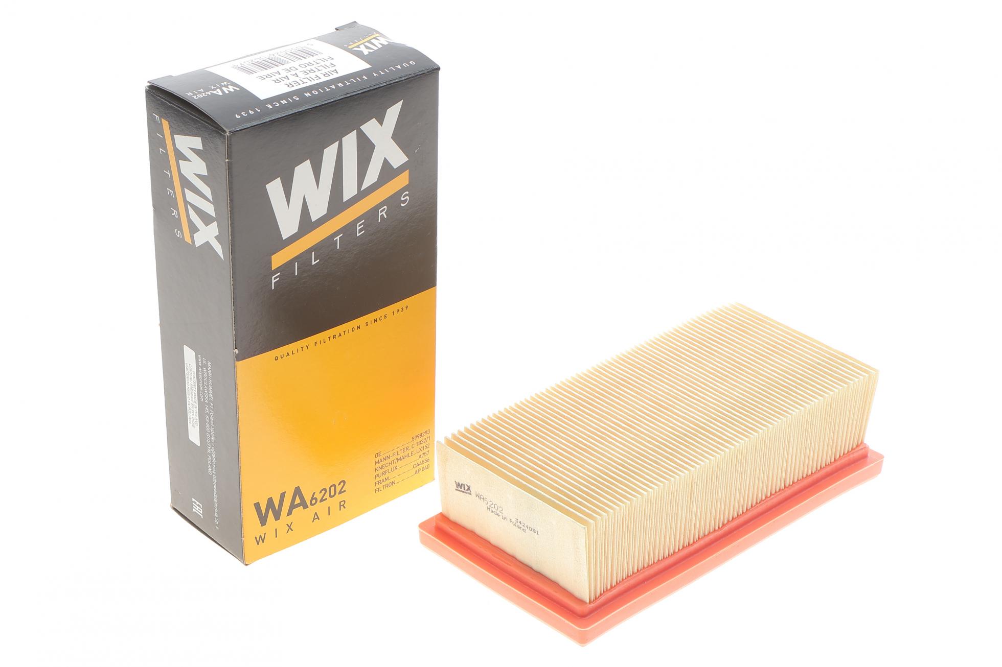 WA6202 WIX FILTERS